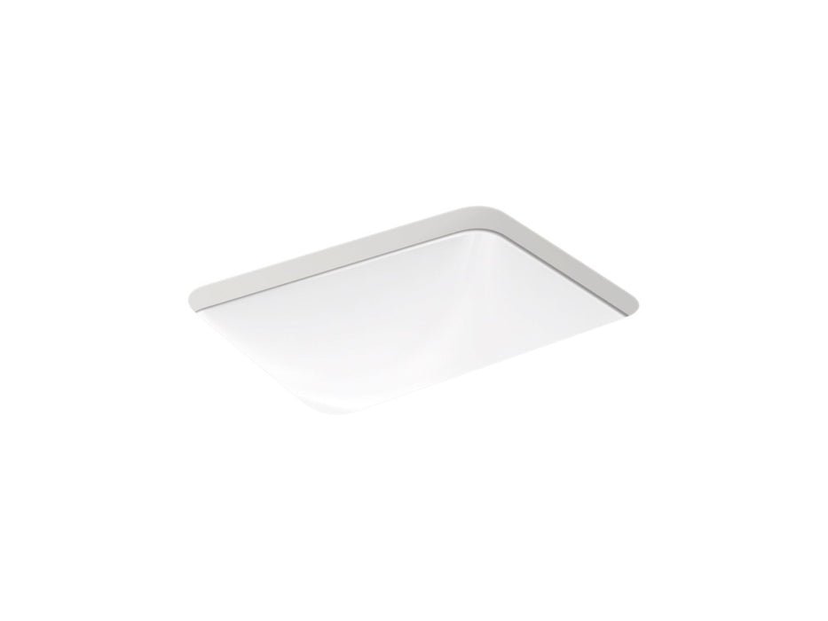 KOHLER K-20000 Caxton 20-1/2" rectangular undermount bathroom sink