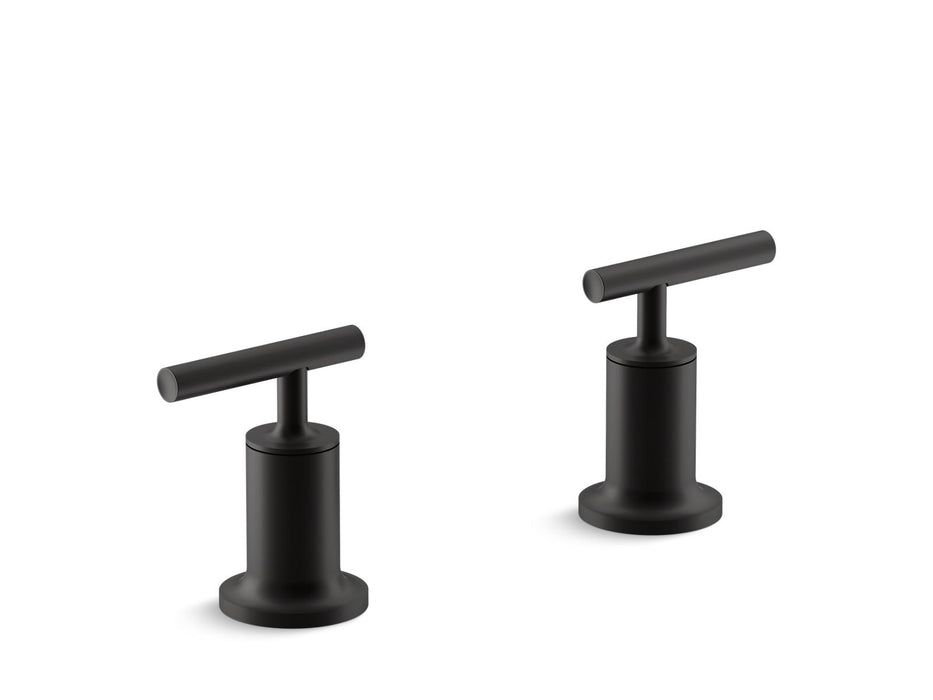 KOHLER K-T14429-4 Purist Deck- or wall-mount bath faucet handle trim with lever design