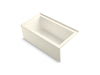 KOHLER K-1957-RA Underscore 60" x 32" alcove bath right drain