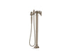 KOHLER K-T72790-9M Artifacts Floor-mount bath filler trim with handshower