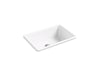 KOHLER K-5708 Iron/Tones 27" top-/undermount single-bowl kitchen sink