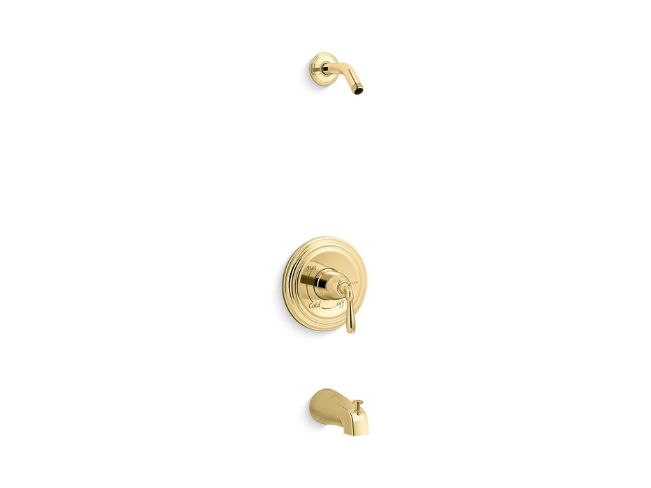 KOHLER K-TLS395-4S Devonshire Rite-Temp bath and shower trim kit, without showerhead