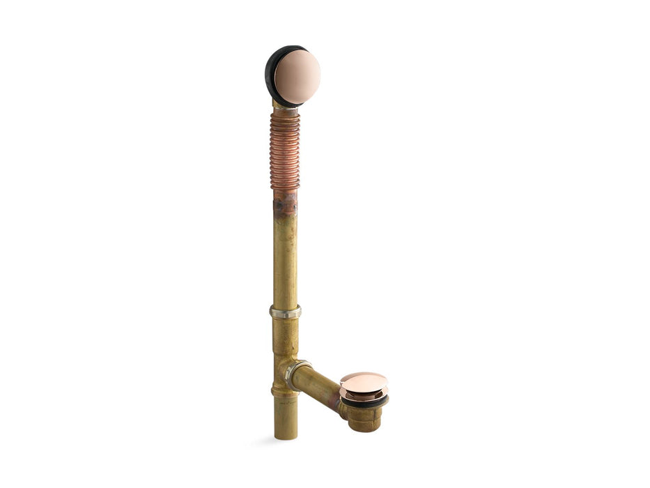 KOHLER K-7259 Clearflo Brass toe tap bath drain