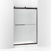 KOHLER K-706014-D3 Levity Sliding shower door, 74" H x 44-5/8 - 47-5/8" W, with 1/4" thick Frosted glass