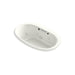 KOHLER K-5714-XHGH Underscore 59-3/4" x 35-3/4" drop-in Heated BubbleMassage air bath with whirlpool