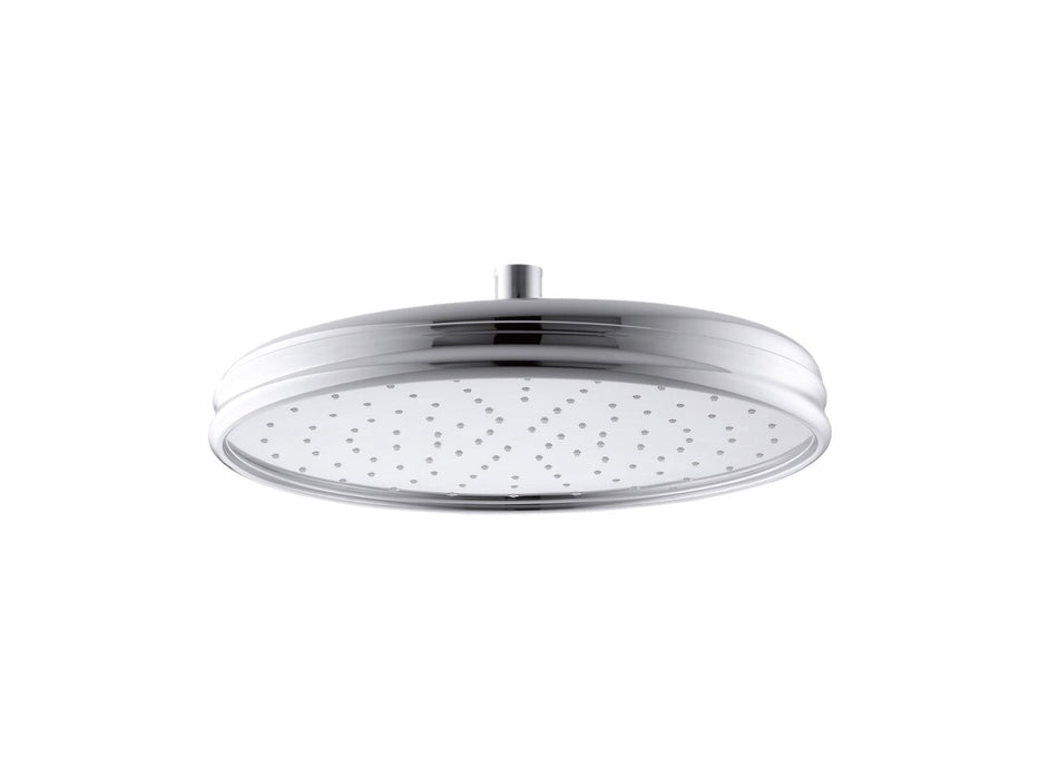 KOHLER Traditional 12" single-function rainhead, 2.5 gpm