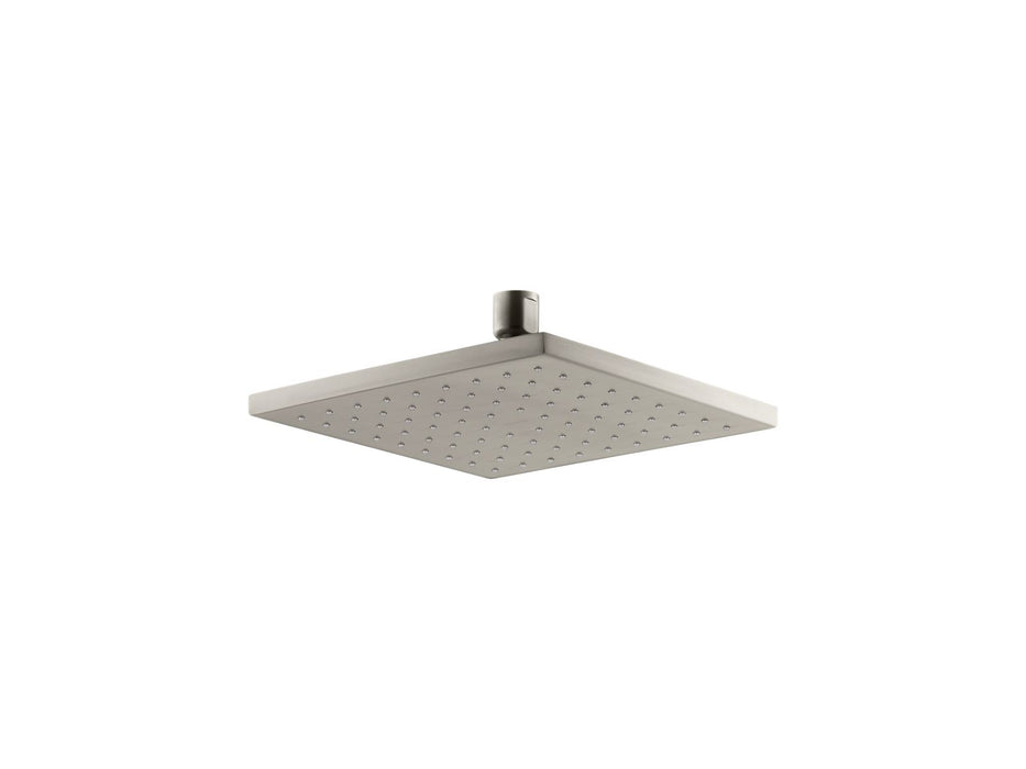 KOHLER Contemporary Square 8" single-function rainhead, 2.5 gpm