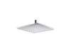 KOHLER Contemporary Square 8" single-function rainhead, 2.5 gpm