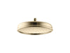 KOHLER K-13693-G Traditional 10" single-function rainhead, 1.75 gpm