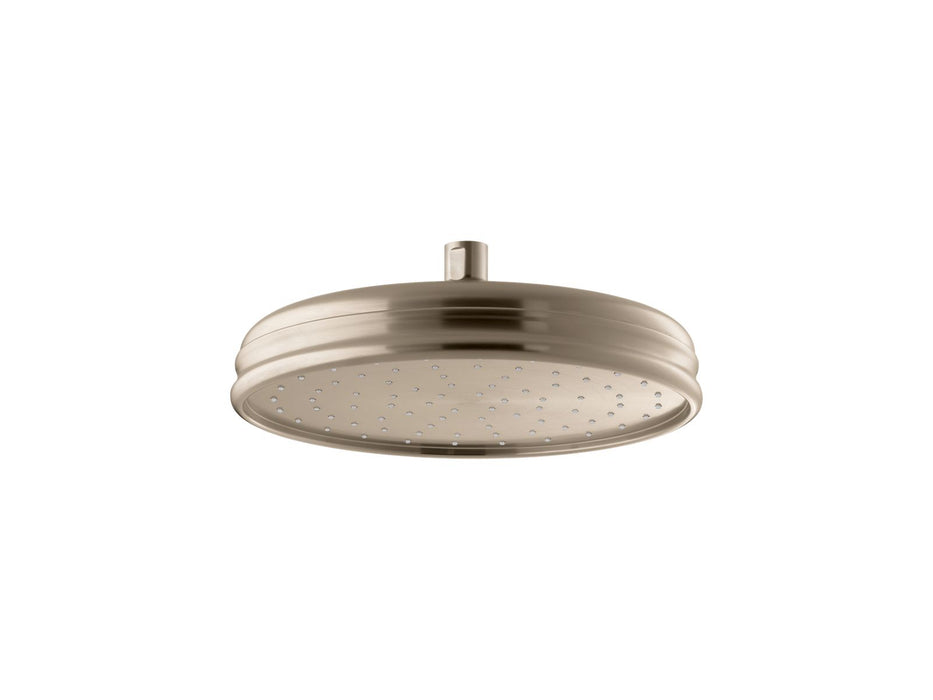 KOHLER K-13693-G Traditional 10" single-function rainhead, 1.75 gpm