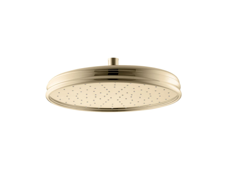 KOHLER Traditional 12" single-function rainhead, 2.5 gpm