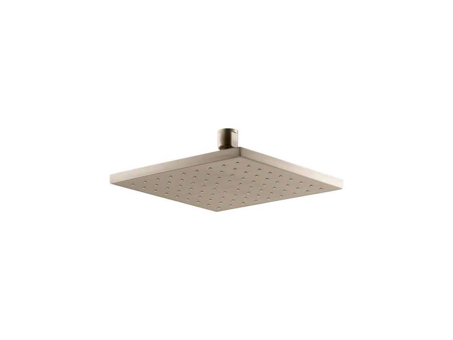 KOHLER Contemporary Square 8" single-function rainhead, 2.5 gpm