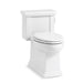 KOHLER K-3981-RA Tresham One-piece compact elongated toilet with skirted trapway, 1.28 gpf