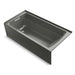 KOHLER K-1125-LA Archer 72" x 36" alcove bath, left drain