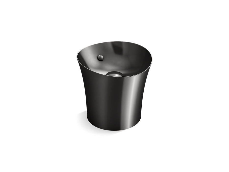 KOHLER K-20703 Veil 16" round vessel bathroom sink or pedestal sink basin