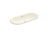 KOHLER K-20213 Iron Plains 33" oval drop-in/undermount bathroom sink