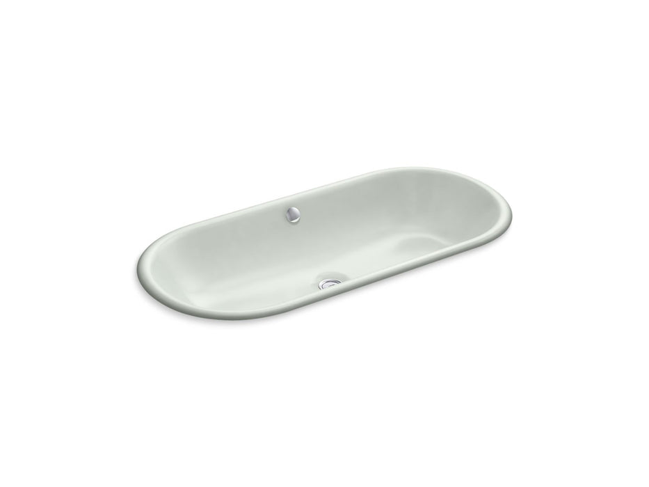 KOHLER K-20213 Iron Plains 33" oval drop-in/undermount bathroom sink