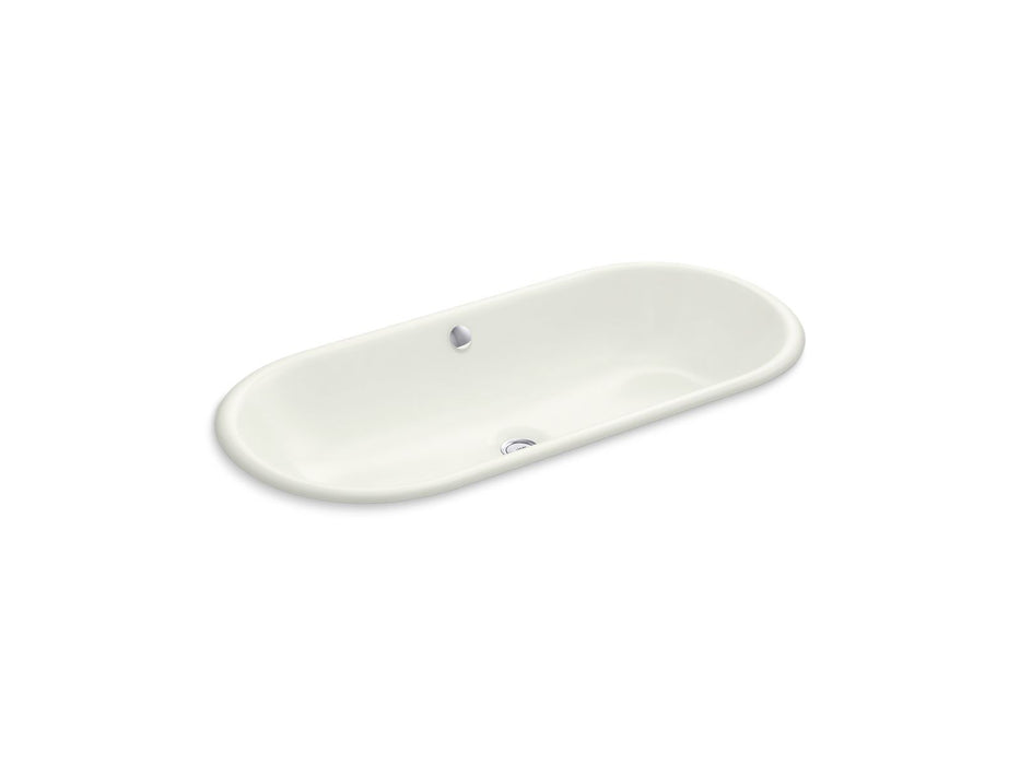KOHLER K-20213 Iron Plains 33" oval drop-in/undermount bathroom sink
