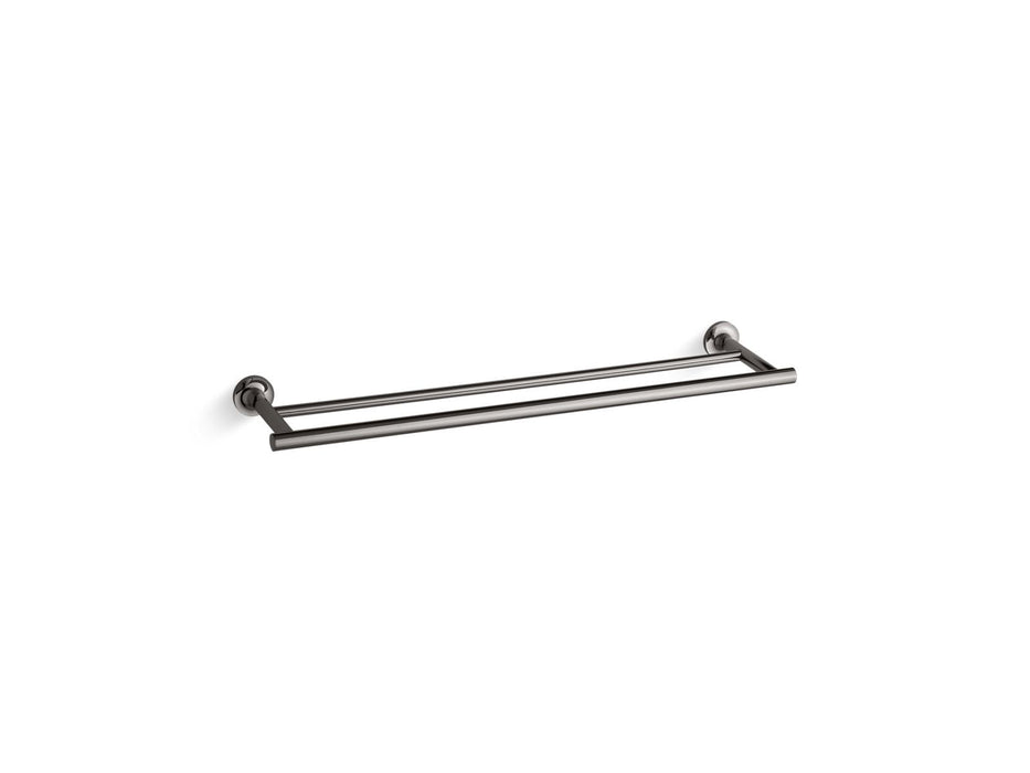 KOHLER K-14375 Purist 24" Double towel bar