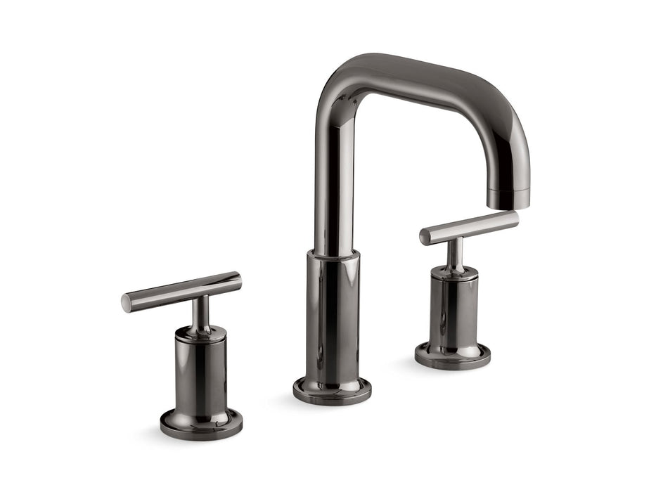KOHLER K-T14428-4 Purist Deck-mount bath faucet trim with Lever handles