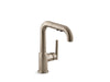 KOHLER K-7506 Purist Pull-out kitchen sink faucet with three-function sprayhead