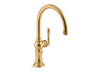 KOHLER K-99263 Artifacts Single-handle kitchen sink faucet