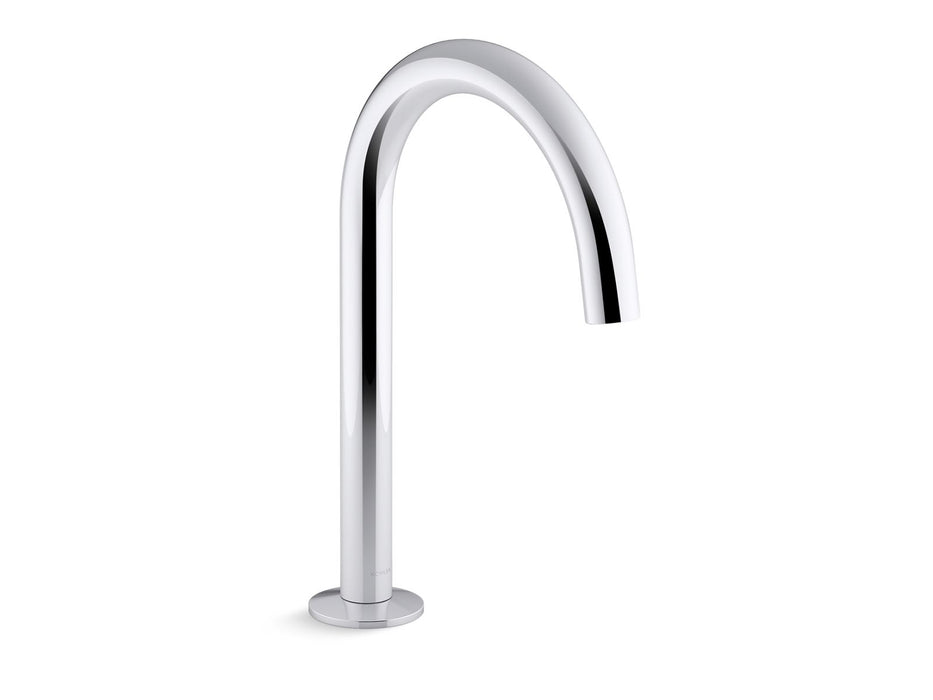 KOHLER K-77985 Components Deck-mount bath spout with Tube design