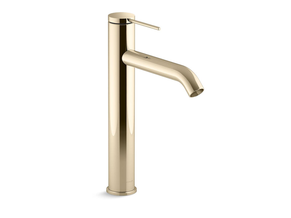 KOHLER K-77959-4A Components Tall single-handle bathroom sink faucet, 1.2 gpm