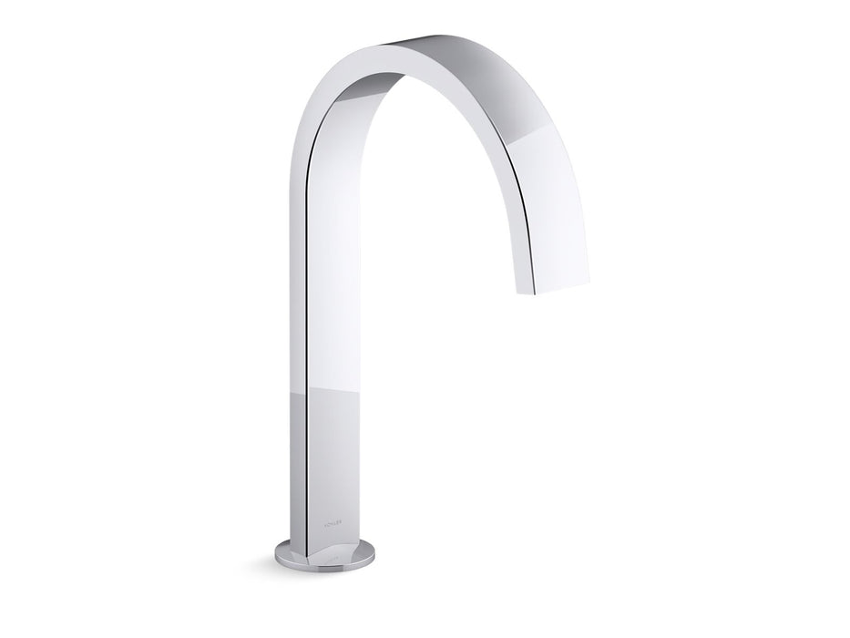 KOHLER K-77986 Components Deck-mount bath spout with Ribbon design