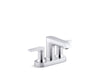 KOHLER K-37894-4 Hint Centerset bathroom sink faucet, 1.2 gpm