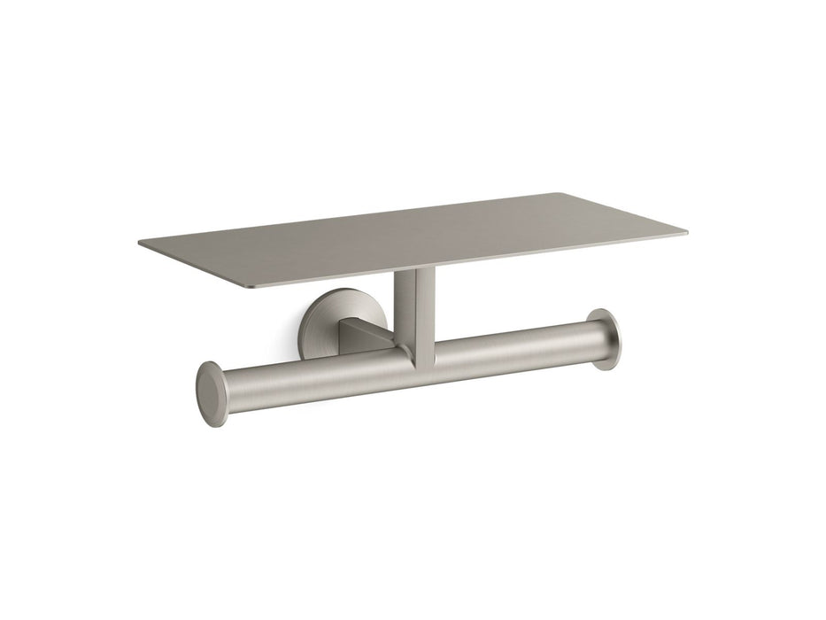 KOHLER K-78384 Components Covered double toilet paper holder