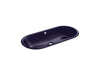 KOHLER K-20213 Iron Plains 33" oval drop-in/undermount bathroom sink