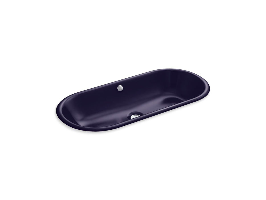 KOHLER K-20213 Iron Plains 33" oval drop-in/undermount bathroom sink