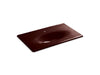 KOHLER Iron/Impressions 37" Enameled cast iron vanity top with integrated oval sink
