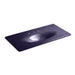 KOHLER Iron/Impressions 43" Enameled cast iron vanity top with integrated oval sink