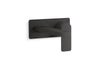 KOHLER K-22567-4 Parallel Wall-mount single-handle bathroom sink faucet, 1.2 gpm