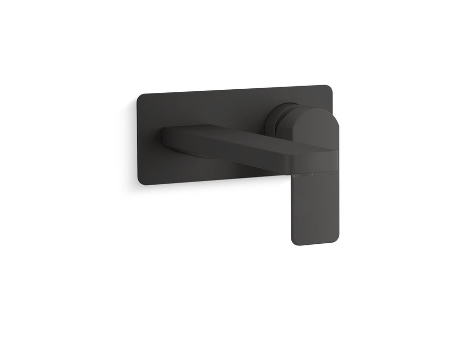 KOHLER K-22567-4 Parallel Wall-mount single-handle bathroom sink faucet, 1.2 gpm