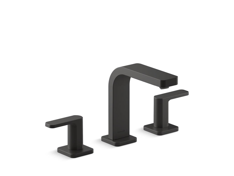KOHLER K-23484-4 Parallel Widespread bathroom sink faucet, 1.2 gpm