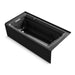 KOHLER K-1124-XGHLA Archer 72" x 36" alcove Heated BubbleMassage air bath and whirlpool, left drain