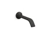 KOHLER K-T23888 Components Wall-mount bathroom sink faucet spout with Ribbon design, 1.2 gpm
