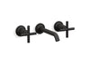 KOHLER K-T14413-3 Purist Wall-mount bathroom sink faucet trim with Cross handles, 1.2 gpm
