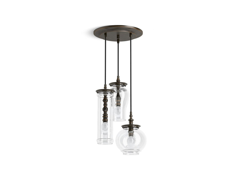KOHLER K-23341-PE03 Damask 12" pendant