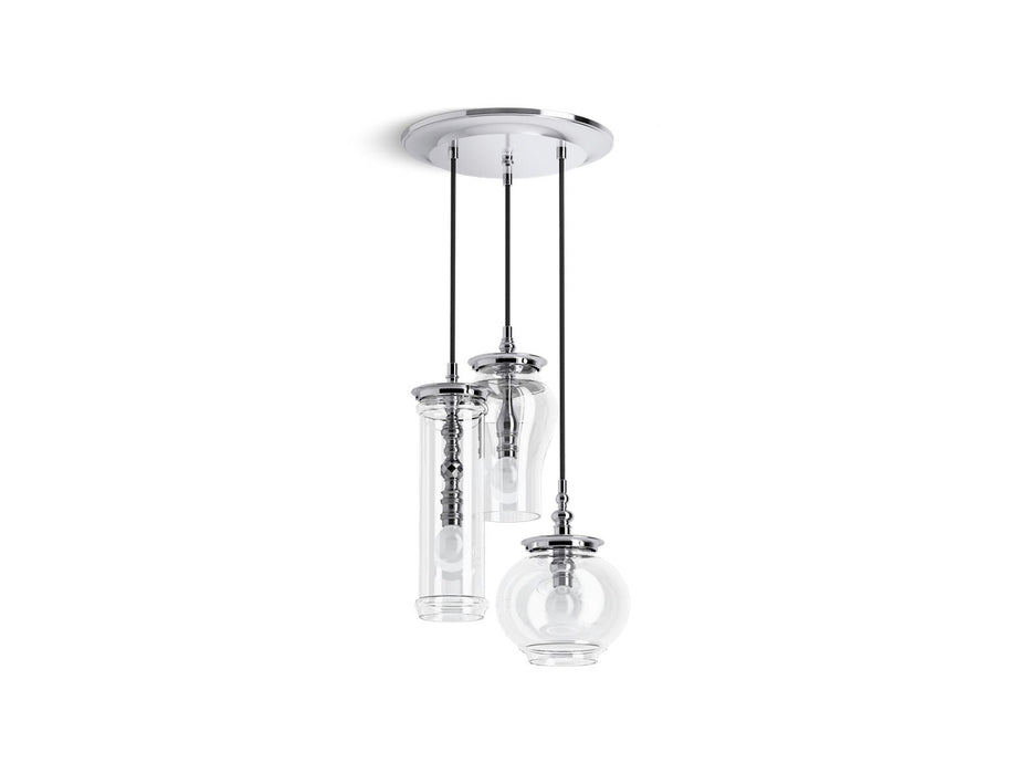 KOHLER K-23341-PE03 Damask 12" pendant