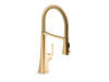 KOHLER K-22061 Graze Semi-professional kitchen sink faucet with three-function sprayhead