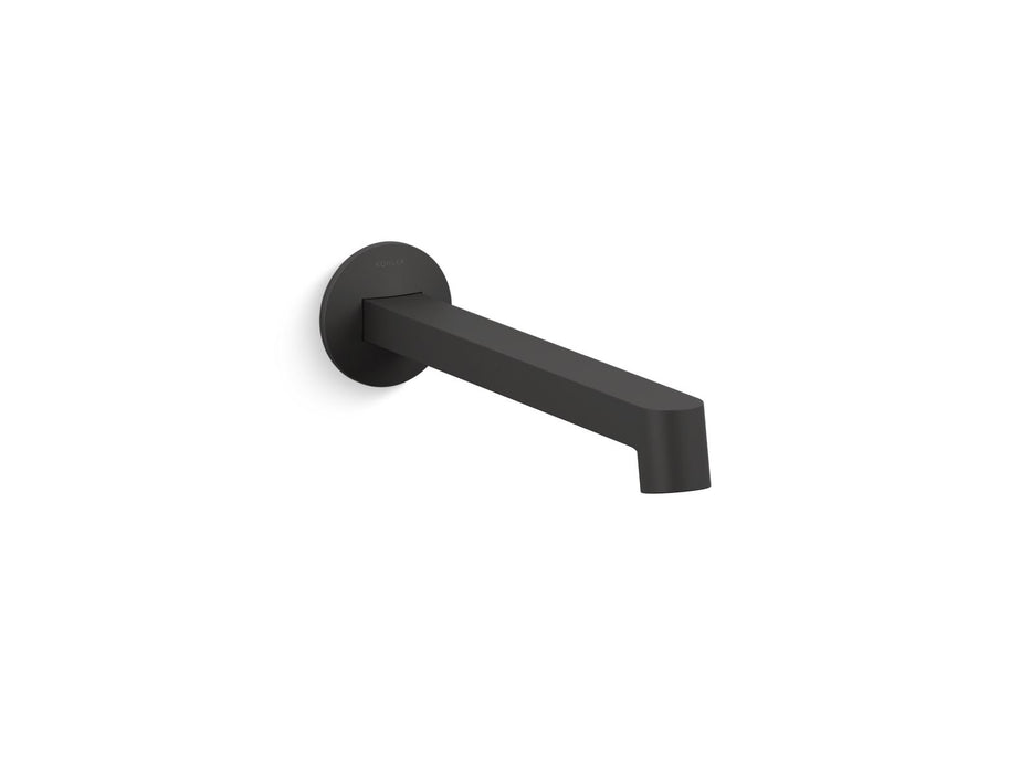 KOHLER K-T23889 Components Wall-mount bathroom sink faucet spout with Row design, 1.2 gpm