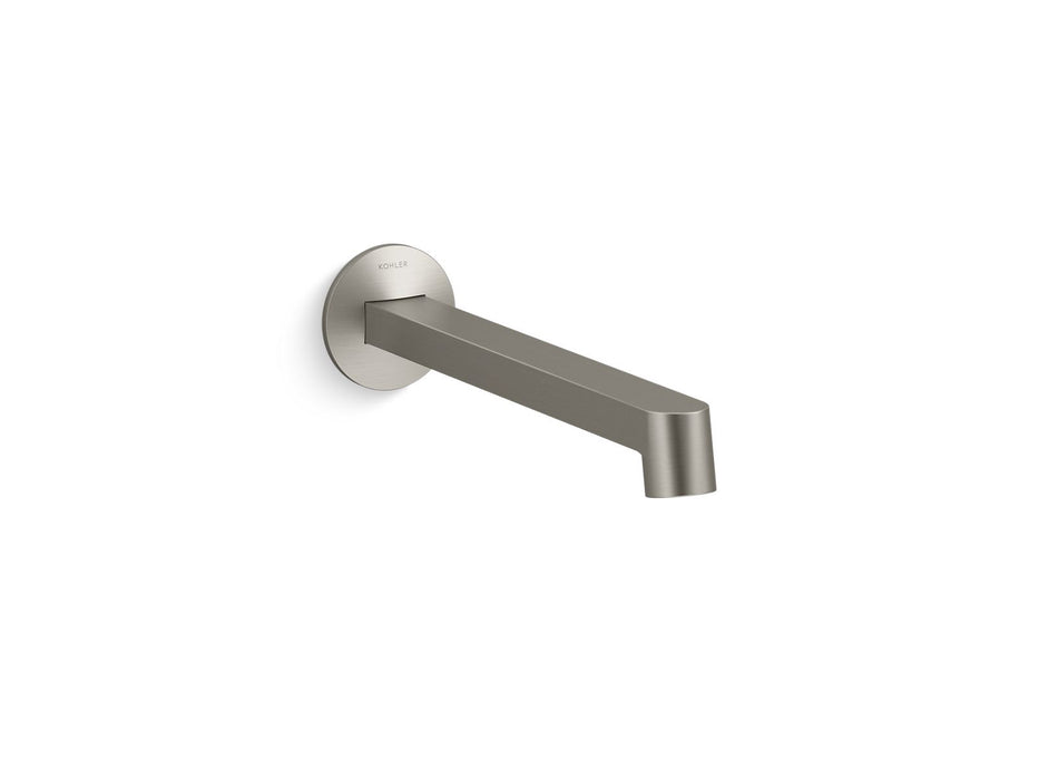 KOHLER K-T23889 Components Wall-mount bathroom sink faucet spout with Row design, 1.2 gpm