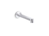 KOHLER K-T23889 Components Wall-mount bathroom sink faucet spout with Row design, 1.2 gpm
