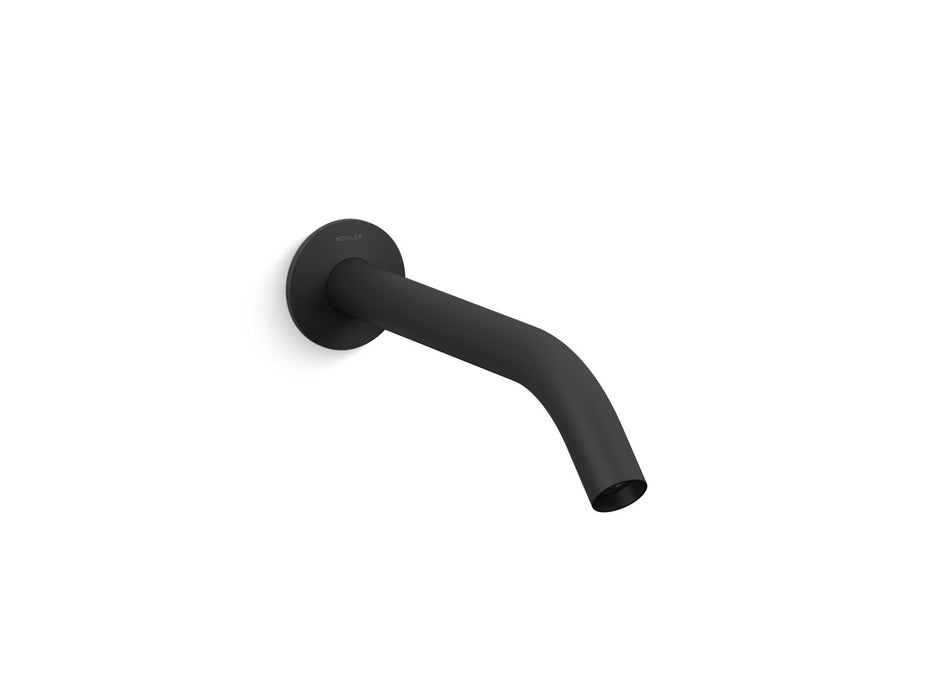 KOHLER K-T23890 Components Wall-mount bathroom sink faucet spout with Tube design, 1.2 gpm