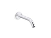 KOHLER K-T23890 Components Wall-mount bathroom sink faucet spout with Tube design, 1.2 gpm
