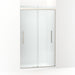 KOHLER K-707601-8D3 Pleat Frameless sliding shower door, 79-1/16" H x 44-5/8 - 47-5/8" W, with 5/16" thick Frosted glass